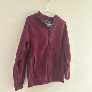 Jordan Craig Legacy Edition Maroon Full-Zip Hoodie